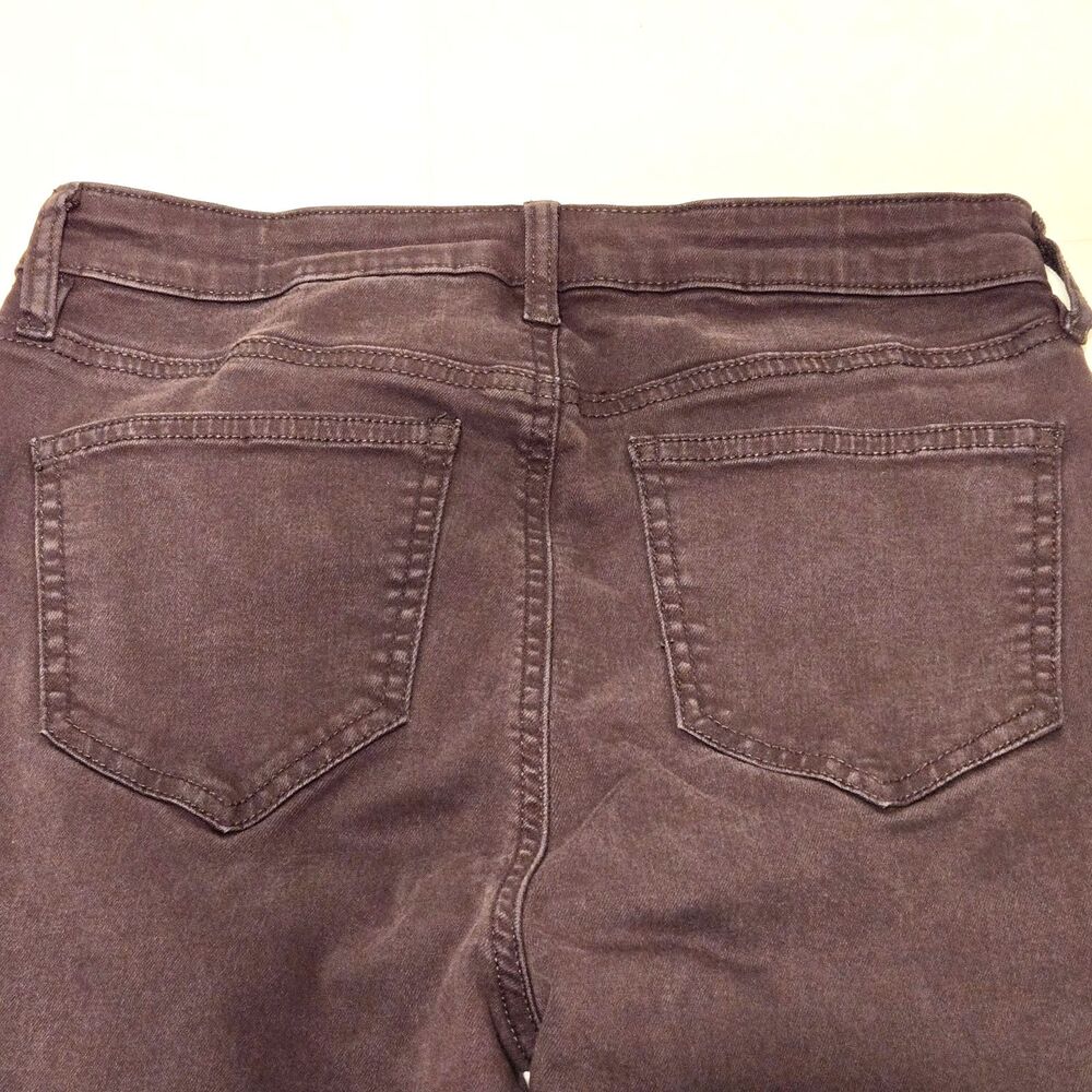 Buffalo David Bitton Hanna High-Rise Skinny Jeans Women's 2 / 26 Dark Raisin - Picture 3 of 9